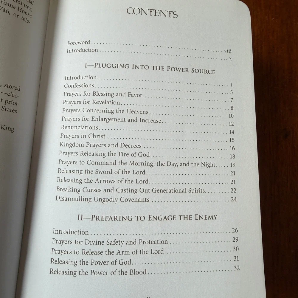 John Eckhardt Prayers That Rout Demons w/Prayer LEATHER Bound Spiritual Warfare